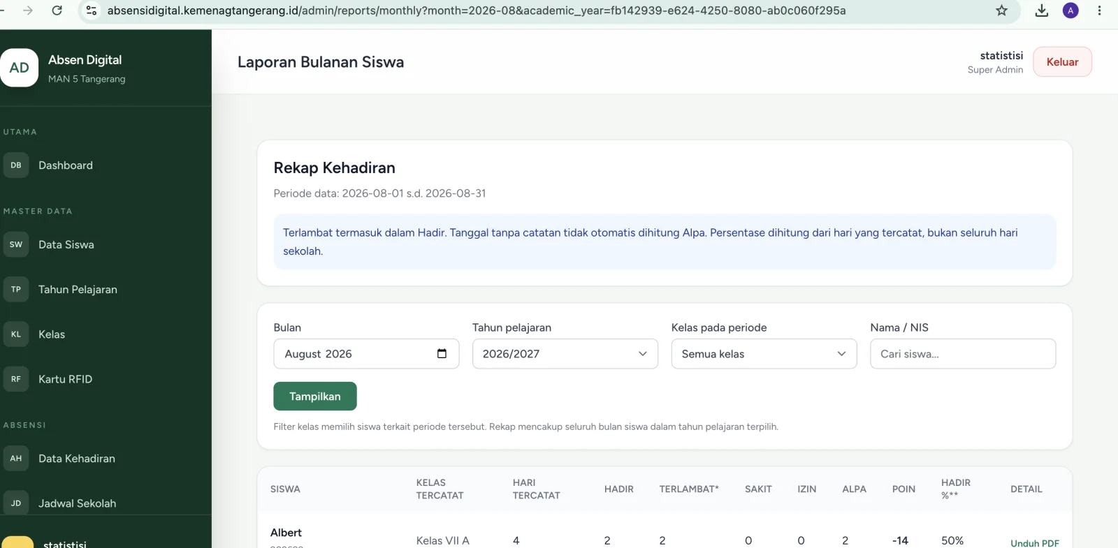 Halaman Website